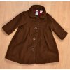 Kabát GAP hnědý 68-74 / 6-9 měs 100% vlna