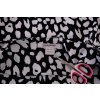 Halenka tílko Glamorous vel. S/M zvířecí vzor bílo-černá