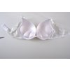 Podprsenka bílá s krajkou push up s kosticemi vel 70 A