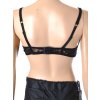 Podprsenka černá krajková push up s kosticemi vel 80 B