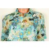 Halenka košile barevná vzor květ vel. 42 - 44 / M - L