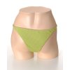 Plavky spodní díl zelené s plastickým proužkem vel M