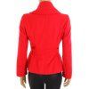 Kabát Zara červený 60% vlna vel. S