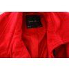 Kabát Zara červený 60% vlna vel. S