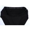 Spodní prádlo kalhotky Tebe černé s šedým nápisem vel L