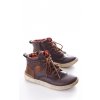 Boty dětské hnědé kotníkové stélka 22cm vel. 34