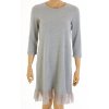 Šaty Beloved šedé s perličkami vel. S / 36