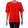 Tričko Yessica červené patka s knoflíčky vel M/L