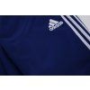 Kalhoty tepláky Adidas modré s bílými pruhy vel L