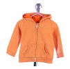 Mikina George 74-80 oranžová
