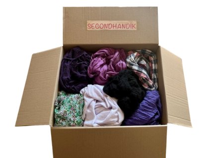 Dámske šatky, šáliky 2.TRIEDA 3kg