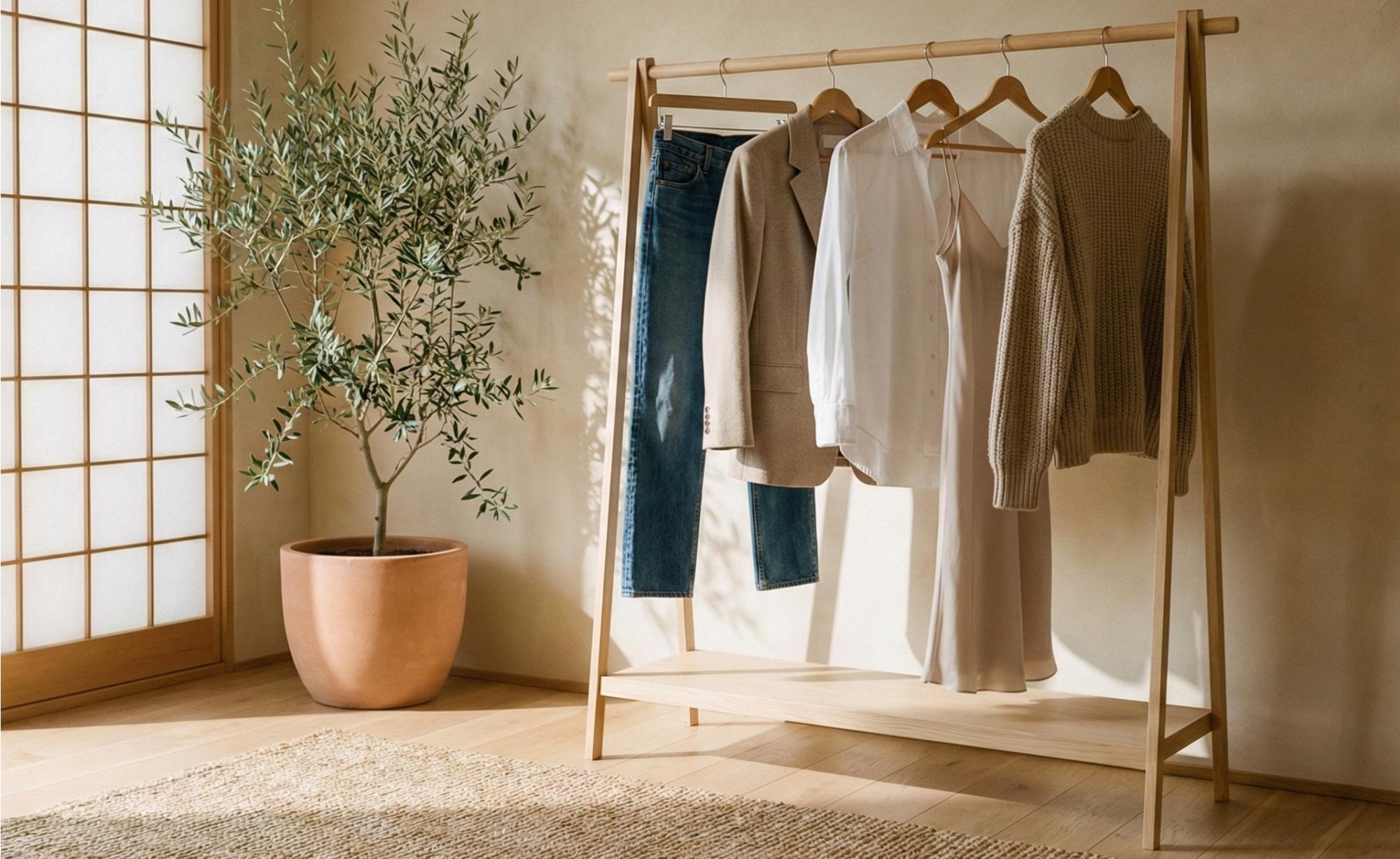 Kapsulový šatník zo second-handu: Ako si vyskladať 20 outfitov z 5 kúskov