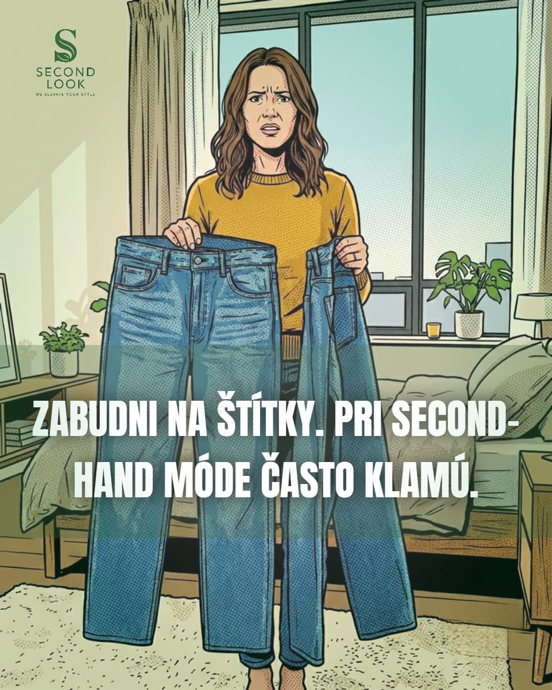 Zabudni na štítky, pri secondhand móde často klamú