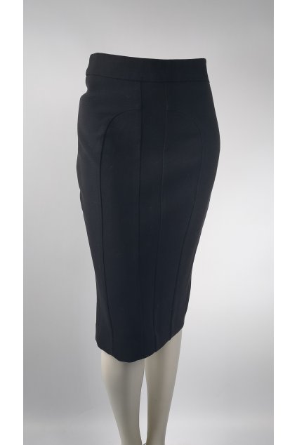 Elegantná čierna sukňa ZARA v priliehavom strihu