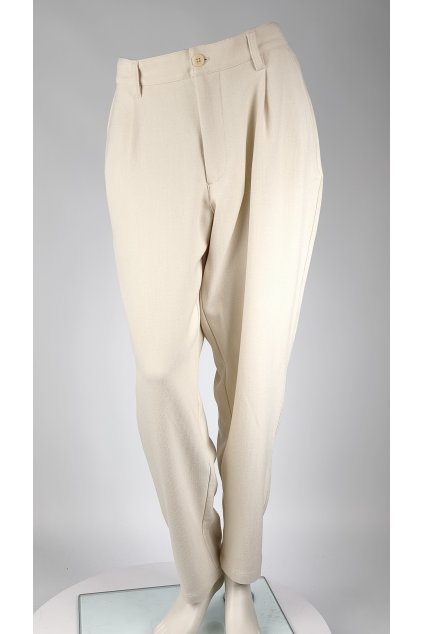 Béžové dámske nohavice ZARA