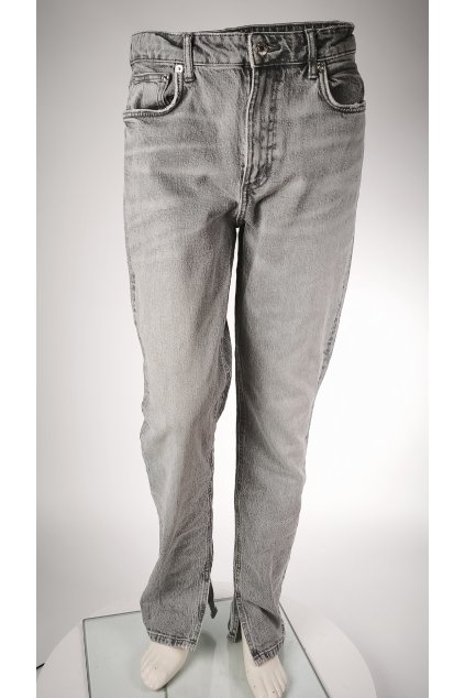 Sivé džínsy ZARA vo veľkosti 40