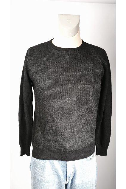 Čierny pánsky sveter Benson & Cherry