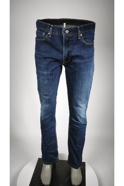 Pánske džínsy LEVIS model 511 v modrej farbe