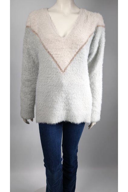 94 8 damsky sveter s jemnym akcentom camaieu velkost m