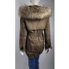 1579 2 damska parka zara s odoberatelnou vlozkou xs