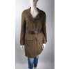 Hnedá dámska bunda s opaskom od 3SUISSES COLLECTION