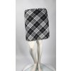 Čierno-biela károvaná sukňa AMISU