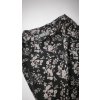 Sukňa SINSAY čierna s kvetinovým vzorom - M