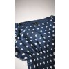 Dámske šaty GATE modré bodkované - 38