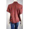 1987 2 damska bluzka cervena paisley