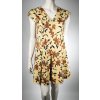 Žlté kvetované šaty MAX & CO