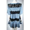 2073 2 saty see by chloe modre s cipkou 38