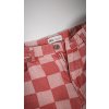 Dámske nohavice ZARA červeno-biele - 40
