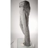 Dámske džínsy ZARA - Sivé - 40