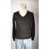 Čierny sveter s výstrihom do V od Antony Morato