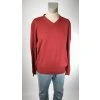 Červený pánsky sveter TRUSSARDI s V-výstrihom