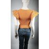 2237 2 bluzka zara oranzova s