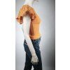 2237 3 bluzka zara oranzova s