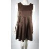 Hnedé ľanové šaty MAX & CO veľkosť 38