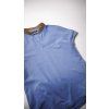 2663 5 tricko massimo dutti modre l