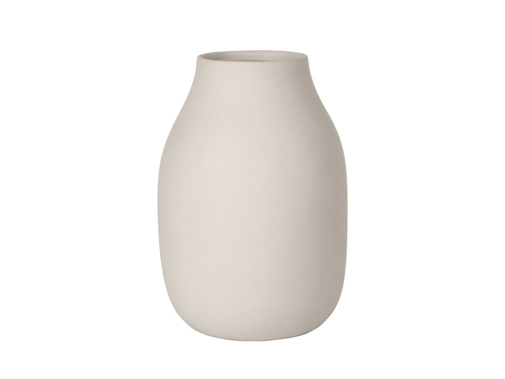 Váza Blomus COLORA 20 cm | jemně béžová