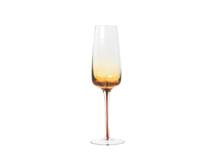 Sklenice na sekt Broste AMBER 200 ml