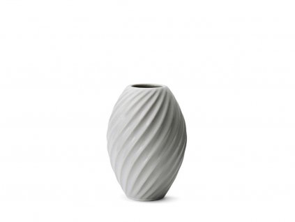 10525 2 porcelanova vaza morso river white 16 cm bila