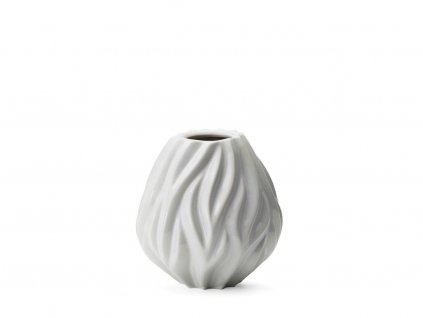 10534 4 porcelanova vaza morso flame white 15 cm bila