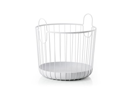 Úložný kovový koš Zone Denmark Inu Soft Grey | šedá