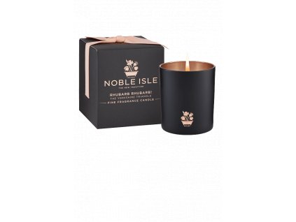 Vonná svíčka Noble Isle Rhubarb Rhubarb! Candle 200gr