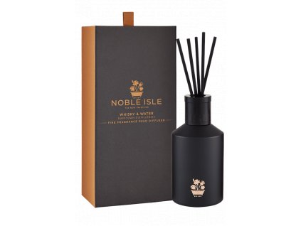 Vonný difuzér Noble Isle Whisky & Water Fine Fragrance Reed Diffuser 180ml