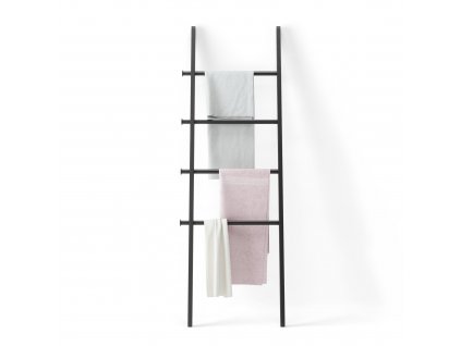 Designový žebřík / věšák Umbra Leana Ladder | černá