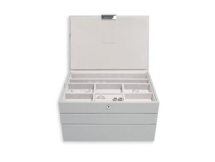 stackers grey pebble classic set of 3 74497 pl