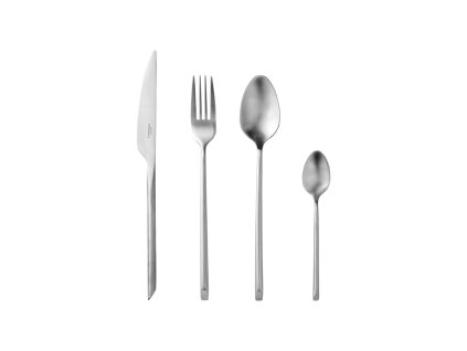 Sada příborů Broste SLETTEN SET/16ks | stříbrná