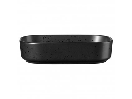 Miska obdélník Asa Selection COPPA KURO 15x8,5 cm | černá 